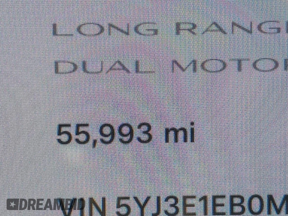 2021 Tesla Model 3 Long Range z VIN 5YJ3E1EB0MF936609, wystawiony jako IAAI lot #41599411 z przebiegiem 55 993 mil mil oraz . Historia ofert i sprzedaży dostępna na DreamBid. Obrazek 15.