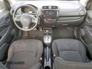 2021 Mitsubishi Mirage ES with VIN ML32AUHJXMH009762, listed as a Copart auction lot 57214675 with 49,333 mi miles and Salvage title. Bid and sale history available at DreamBid. Image 8.
