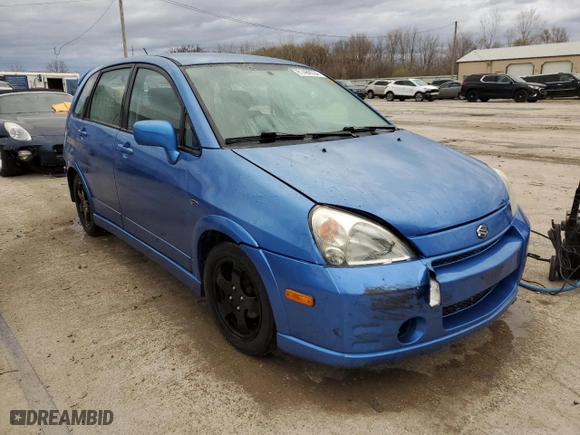 2004 Suzuki Aerio SX with VIN JS2RC61H445250748, listed as a Copart auction lot 81488534 with NaN miles and Salvage Title. Bid and sale history available at carsss.com. Image 4.