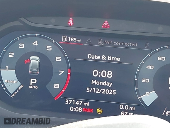 2021 Audi Q3 S line Premium with VIN WA1DECF39M1102591, listed as a IAAI auction lot 42232027 with 37,147 mi miles and . Bid and sale history available at DreamBid. Image 15.