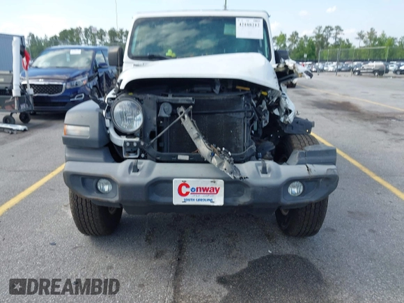 2018 Jeep Wrangler Unlimited Sport с VIN 1C4HJXDG2JW127282, выставлен на аукционе IAAI как лот 42188212 с пробегом 51 902 миль миль и . История ставок и продаж доступна на DreamBid. Изображение 13.
