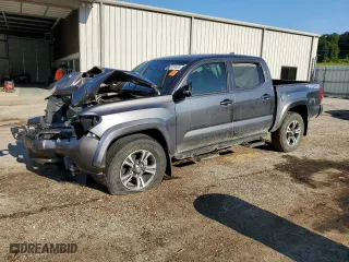 2019 Toyota Tacoma 4WD SR with VIN 5TFCZ5AN7KX207814, listed as a Copart auction lot 60751824 with 16,255 mi miles and Salvage Title. Bid and sale history available at carsss.com. Image 1.