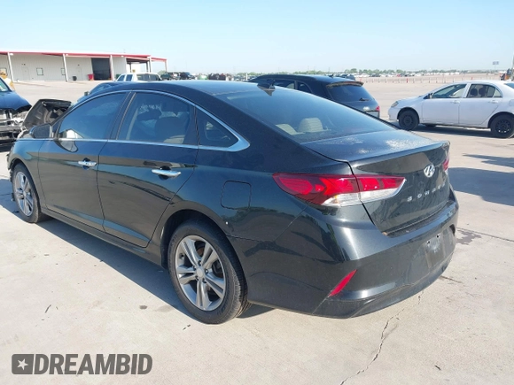 2018 Hyundai Sonata SEL with VIN 5NPE34AFXJH722118, listed as a IAAI auction lot 42006451 with Not Provided miles and . Bid and sale history available at DreamBid. Image 3.