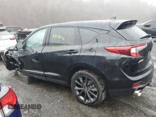 2025 Acura RDX w/A-Spec Pkg with VIN 5J8TC2H66SL000192, listed as a Copart auction lot 48537155 with 2,941 mi miles and Salvage Title. Bid and sale history available at carsss.com. Image 2.