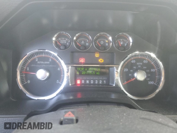 2008 Ford F-250 XL with VIN 1FTSW21R38EC58110, listed as a Copart auction lot 84712094 with 201,775 mi miles and Clean Title. Bid and sale history available at carsss.com. Image 9.