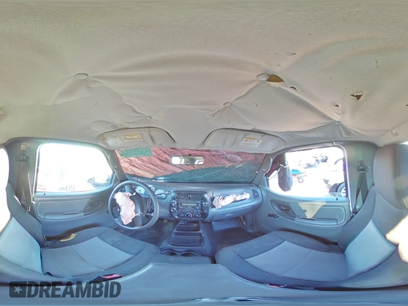 2004 Ford Ranger Edge Plus with VIN 1FTYR11U84PB61743, listed as a Copart auction lot 83383254 with 128,098 mi miles and Salvage Title. Bid and sale history available at DreamBid. Image 13.