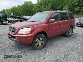 2003 Honda Pilot EX z VIN 2HKYF18563H547823, wystawiony jako Copart lot #60817035 z przebiegiem 229 472 mil mil oraz Czysty tytuł • Clean title. Historia ofert i sprzedaży dostępna na DreamBid. Obrazek 1.