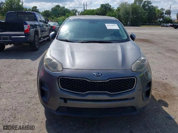 2019 Kia Sportage LX with VIN KNDPM3AC9K7562003, listed as a IAAI auction lot 41998076 with 1 mi miles. Bid and sale history available at carsss.com. Image 11.