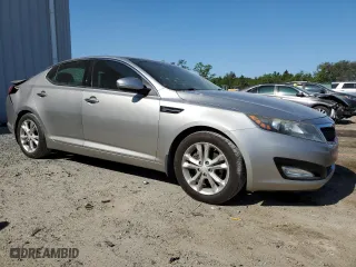 2013 Kia Optima EX with VIN 5XXGN4A75DG223402, listed as a Copart auction lot 52179355 with 157,742 mi miles and Salvage Title. Bid and sale history available at carsss.com. Image 4.