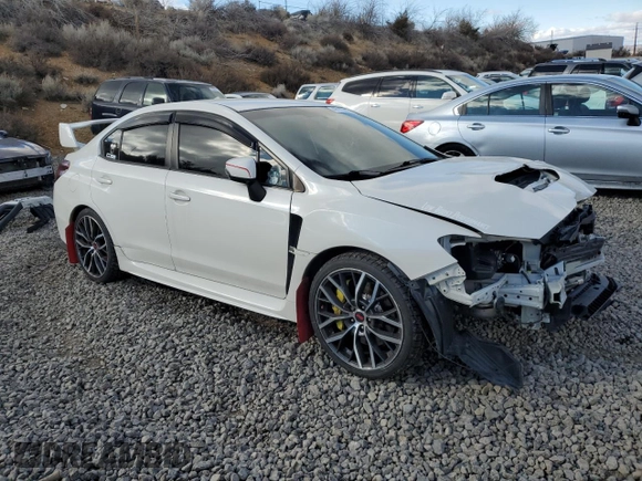 2020 Subaru WRX STI with VIN JF1VA2E65L9821158, listed as a Copart auction lot 47175655 with 48,632 mi miles and Salvage title. Bid and sale history available at DreamBid. Image 4.
