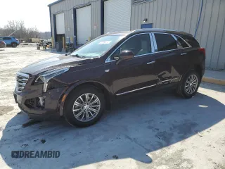 2017 Cadillac XT5 Luxury FWD with VIN 1GYKNBRS0HZ219259, listed as a Copart auction lot 47556415 with 50,946 mi miles and Salvage Title. Bid and sale history available at carsss.com. Image 1.