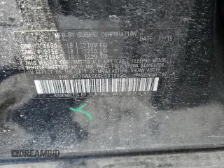 2020 Subaru Legacy Special Sports with VIN 4S3BWAG66L3013930, listed as a Copart auction lot 45466305 with 74,250 mi miles and Salvage Title. Bid and sale history available at DreamBid. Image 14.