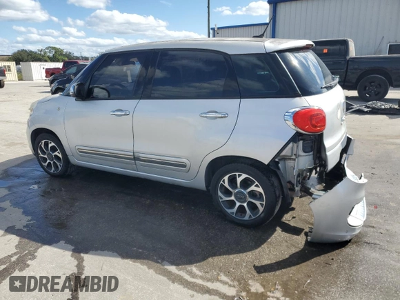2014 FIAT 500L Lounge with VIN ZFBCFACH1EZ007063, listed as a Copart auction lot 76325754 with 154,736 mi miles and Non Repairable. Bid and sale history available at carsss.com. Image 2.