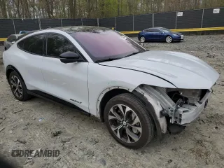 2021 Ford Mustang Mach-E Premium with VIN 3FMTK3R73MMA65934, listed as a Copart auction lot 52393445 with 46,272 mi miles and Salvage title. Bid and sale history available at DreamBid. Image 4.