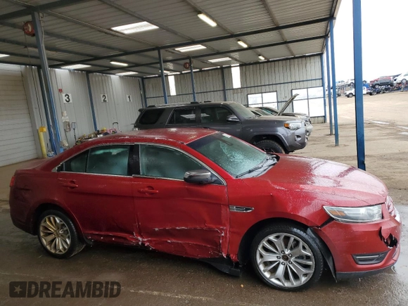 2017 Ford Taurus Limited with VIN 1FAHP2F82HG104666, listed as a Copart auction lot 42833025 with 93,351 mi miles and Salvage title. Bid and sale history available at DreamBid. Image 4.