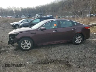 2017 Kia Optima LX with VIN 5XXGT4L37HG145324, listed as a Copart auction lot 51490705 with 113,152 mi miles and Salvage title. Bid and sale history available at DreamBid. Image 1.