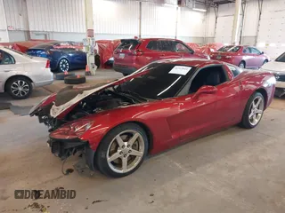 2005 Chevrolet Corvette with VIN 1G1YY24U755114259, listed as a IAAI auction lot 41312843 with 57,254 mi miles. Bid and sale history available at carsss.com. Image 18.