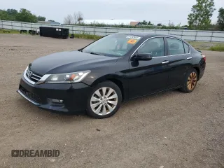 2015 Honda Accord EX-L с VIN 1HGCR2F89FA197864, выставлен на аукционе Copart как лот 64255865 с пробегом 121 109 миль миль и Чистый • Clean title. История ставок и продаж доступна на DreamBid. Изображение 1.