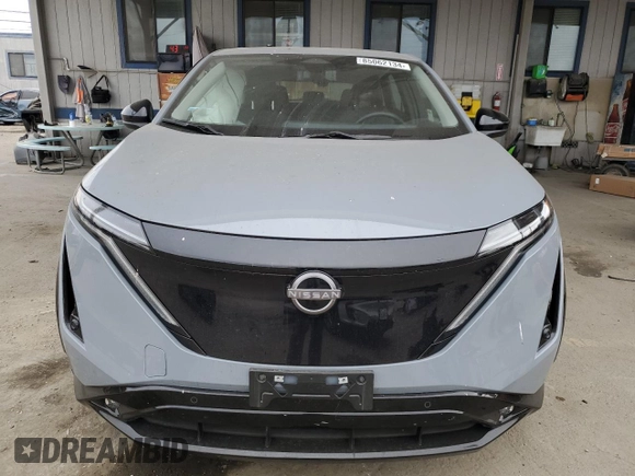 2024 Nissan ARIYA Evolve+ with VIN JN1BF0BA6RM430976, listed as a Copart auction lot 85062134 with 7,100 mi miles and Salvage title. Bid and sale history available at DreamBid. Image 5.