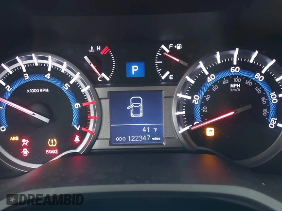2016 Toyota 4Runner Limited with VIN JTEBU5JR4G5285172, listed as a IAAI auction lot 41875123 with 122,347 mi miles and . Bid and sale history available at DreamBid. Image 7.