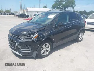 2018 Chevrolet Trax LT with VIN 3GNCJLSB9JL276974, listed as a IAAI auction lot 41959303 with 59,686 mi miles and . Bid and sale history available at carsss.com. Image 2.