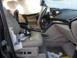2015 Ford Escape Titanium with VIN 1FMCU0J99FUA26849, listed as a Copart auction lot 50583825 with Not provided miles and Salvage title. Bid and sale history available at DreamBid. Image 7.