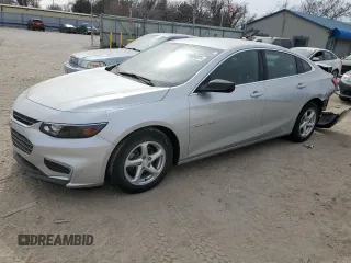 2018 Chevrolet Malibu LS with VIN 1G1ZB5STXJF248611, listed as a Copart auction lot 44604325 with 73,085 mi miles and Salvage Title. Bid and sale history available at DreamBid. Image 1.