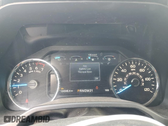2017 Ford F-150 XL с VIN 1FTEW1EF4HFA58404, выставлен на аукционе Copart как лот 60305985 с пробегом 134 046 миль миль и Чистый • Clean title. История ставок и продаж доступна на DreamBid. Изображение 9.