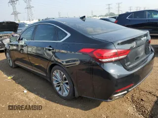 2017 Genesis G80 3.8L с VIN KMHGN4JE8HU211528, выставлен на аукционе Copart как лот 59432525 с пробегом 123 020 миль миль и Чистый • Clean title. История ставок и продаж доступна на DreamBid. Изображение 2.