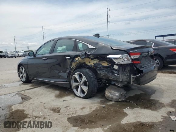2019 Honda Accord Touring with VIN 1HGCV2F91KA003438, listed as a Copart auction lot 62588035 with 60,316 mi miles and Salvage title. Bid and sale history available at DreamBid. Image 2.