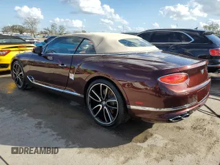 2020 Bentley Continental GT GT V8 z VIN SCBDG4ZGXLC078411, wystawiony jako Copart lot #75412244 z przebiegiem Nie podano mil oraz Nie do naprawy • Non repairable. Historia ofert i sprzedaży dostępna na DreamBid. Obrazek 2.