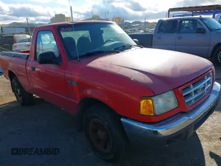 2001 Ford Ranger XL with VIN 1FTYR10C31PA60825, listed as a IAAI auction lot 41622600 with 75,098 mi miles. Bid and sale history available at carsss.com. Image 1.