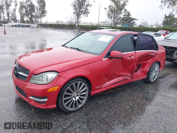 2013 Mercedes-Benz C 250 Sport with VIN WDDGF4HBXDR284643, listed as a IAAI auction lot 41517874 with 74,023 mi miles and . Bid and sale history available at carsss.com. Image 17.