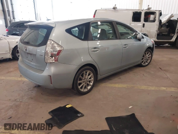 2012 Toyota Prius Two with VIN JTDZN3EU6C3092109, listed as a IAAI auction lot 41970469 with 146,840 mi miles and . Bid and sale history available at DreamBid. Image 4.