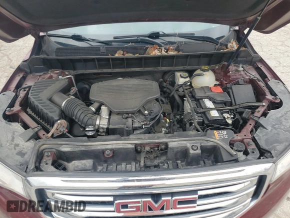 2018 GMC Acadia SLE with VIN 1GKKNLLSXJZ216805, listed as a Copart auction lot 80724664 with 75,004 mi miles and Salvage Title. Bid and sale history available at DreamBid. Image 13.