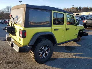 2022 Jeep Wrangler Unlimited Rubicon z VIN 1C4HJXFN4NW244038, wystawiony jako Copart lot #87279694 z przebiegiem Nie podano mil oraz Nie do naprawy • Non repairable. Historia ofert i sprzedaży dostępna na DreamBid. Obrazek 3.