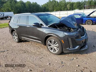 2020 Cadillac XT6 AWD Premium Luxury with VIN 1GYKPFRSXLZ208635, listed as a Copart auction lot 69057844 with 30,946 mi miles and Salvage Title. Bid and sale history available at carsss.com. Image 4.