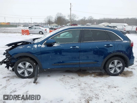 2019 Kia Niro LX with VIN KNDCB3LC5K5216561, listed as a IAAI auction lot 41004309 with 121,617 mi miles and . Bid and sale history available at DreamBid. Image 15.
