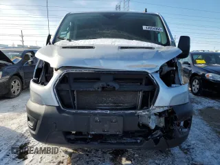 2021 Ford Transit Cargo with VIN 1FTYE1Y82MKA07059, listed as a Copart auction lot 44804965 with 43,980 mi miles and Salvage Title. Bid and sale history available at carsss.com. Image 5.
