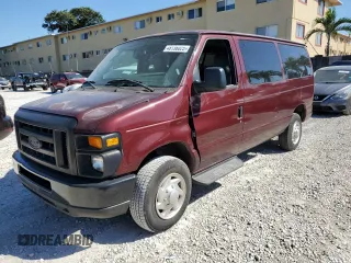 2011 Ford Econoline Passenger XL with VIN 1FBNE3BL3BDA28763, listed as a Copart auction lot 48136025 with 136,726 mi miles and Clean Title. Bid and sale history available at carsss.com. Image 1.