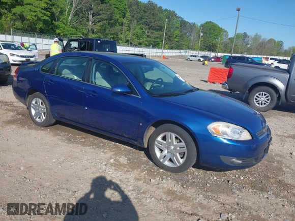 2006 Chevrolet Impala LT 3.9L with VIN 2G1WC581269376590, listed as a IAAI auction lot 42008266 with 159,679 mi miles and . Bid and sale history available at DreamBid. Image 1.
