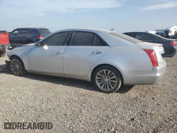 2014 Cadillac CTS Luxury AWD with VIN 1G6AX5SX9E0141473, listed as a Copart auction lot 49163265 with 142,361 mi miles and Salvage Title. Bid and sale history available at DreamBid. Image 2.