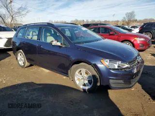 2015 Volkswagen Golf SportWagen TDI SEL with VIN 3VWCA7AU2FM515525, listed as a Copart auction lot 85730864 with 60,444 mi miles and Salvage Title. Bid and sale history available at carsss.com. Image 4.