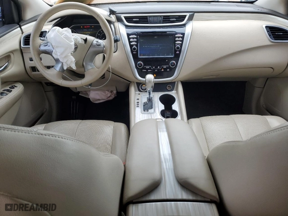 2016 Nissan Murano SV with VIN 5N1AZ2MG3GN154689, listed as a Copart auction lot 45971115 with 142,344 mi miles and Salvage Title. Bid and sale history available at carsss.com. Image 8.