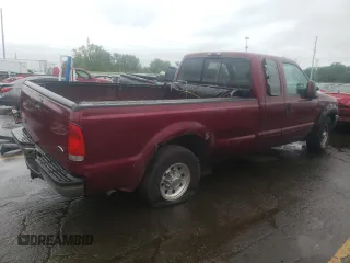 2004 Ford Super Duty F-250 XL with VIN 1FTNX20S84EA85791, listed as a Copart auction lot 66114974 with 223,674 mi miles and Salvage Title. Bid and sale history available at carsss.com. Image 3.