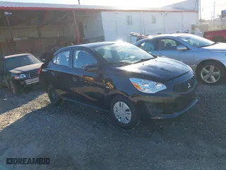 2020 Mitsubishi Mirage G4 ES with VIN ML32F3FJXLHF08237, listed as a IAAI auction lot 41637709 with 73,876 mi miles. Bid and sale history available at carsss.com. Image 1.