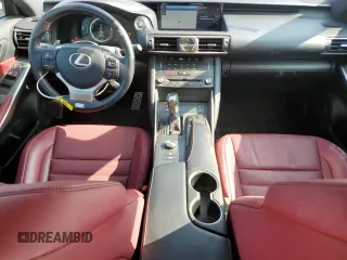 2019 Lexus IS 300 with VIN JTHC81D25K5035421, listed as a Copart auction lot 59076775 with 45,431 mi miles and Salvage title. Bid and sale history available at DreamBid. Image 8.