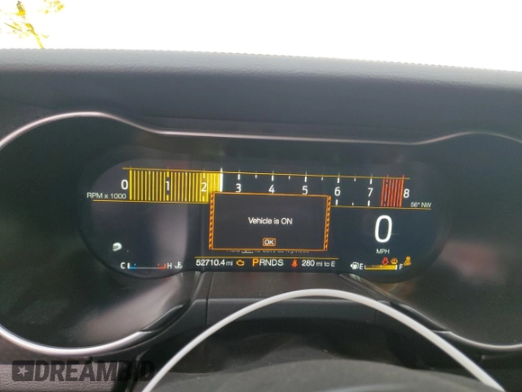 2022 Ford Mustang GT Premium with VIN 1FATP8FF3N5116831, listed as a Copart auction lot 84343664 with 52,710 mi miles and Clean title. Bid and sale history available at DreamBid. Image 9.