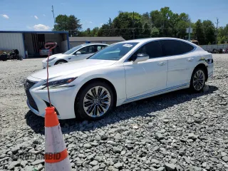 2019 Lexus LS 500 z VIN JTHB51FF6K5010063, wystawiony jako Copart lot #55590395 z przebiegiem 67 609 mil mil oraz Szkoda całkowita • Salvage title. Historia ofert i sprzedaży dostępna na DreamBid. Obrazek 1.