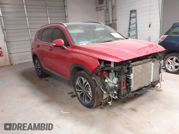 2020 Hyundai Santa Fe Limited with VIN 5NMS53AA8LH200485, listed as a IAAI auction lot 41593387 with 113,200 mi miles and . Bid and sale history available at DreamBid. Image 1.